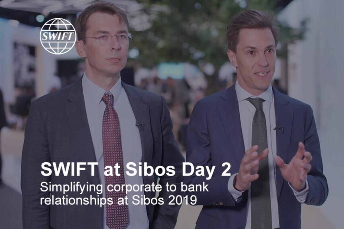 Swift at Sibos 2019 - Day 2