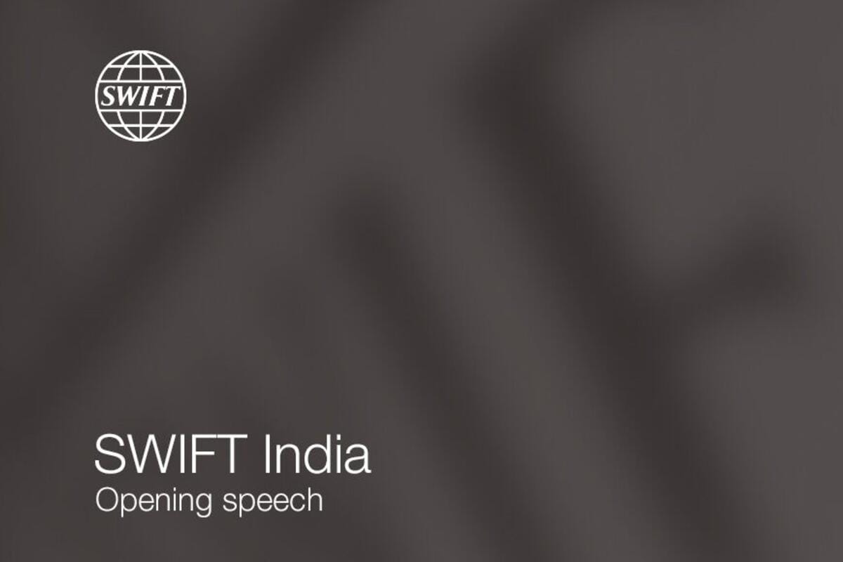 Swift India opening speech