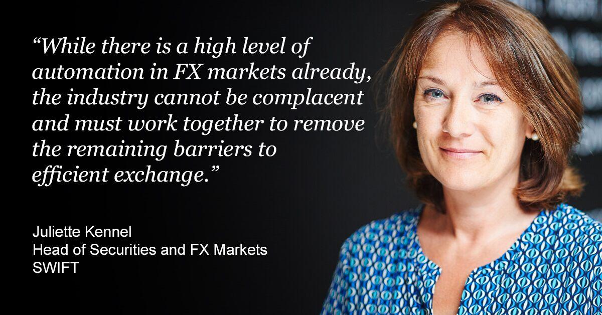 Juliette Kennel, Head of Securities and FX Markets, Swift