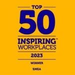 Top 50 inspiring workplaces 2023